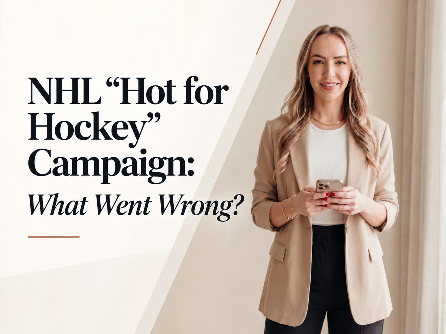 NHL Hot for Hockey Campaign: What Went Wrong?
